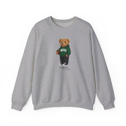 Fargo, North Dakota Teddy Bear Crewneck Sweatshirt