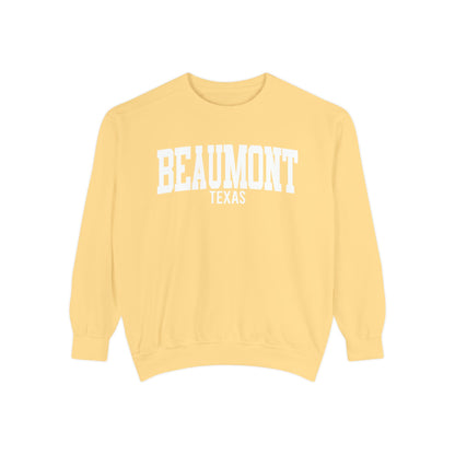 Beaumont Texas Comfort Colors Sweatshirt
