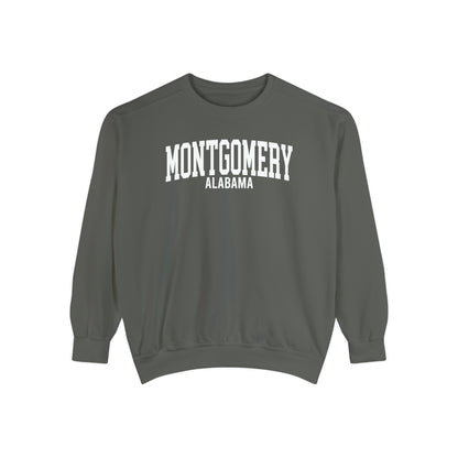 Montgomery Alabama Comfort Colors Sweatshirt