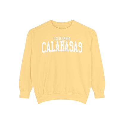 Calabasas California Comfort Colors Sweatshirt