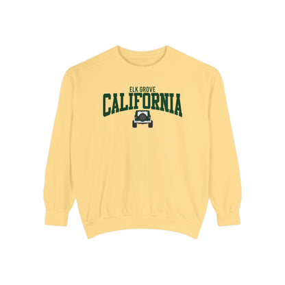 Elk Grove California Jeep Comfort Colors Sweatshirt