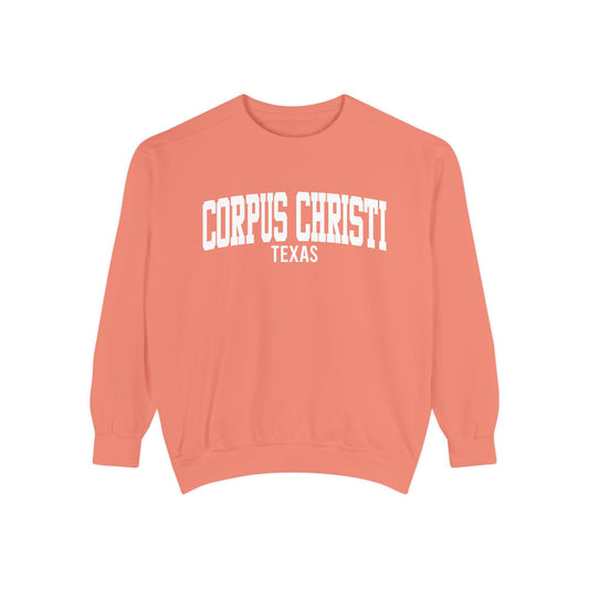 Corpus Christi Texas Comfort Colors Sweatshirt