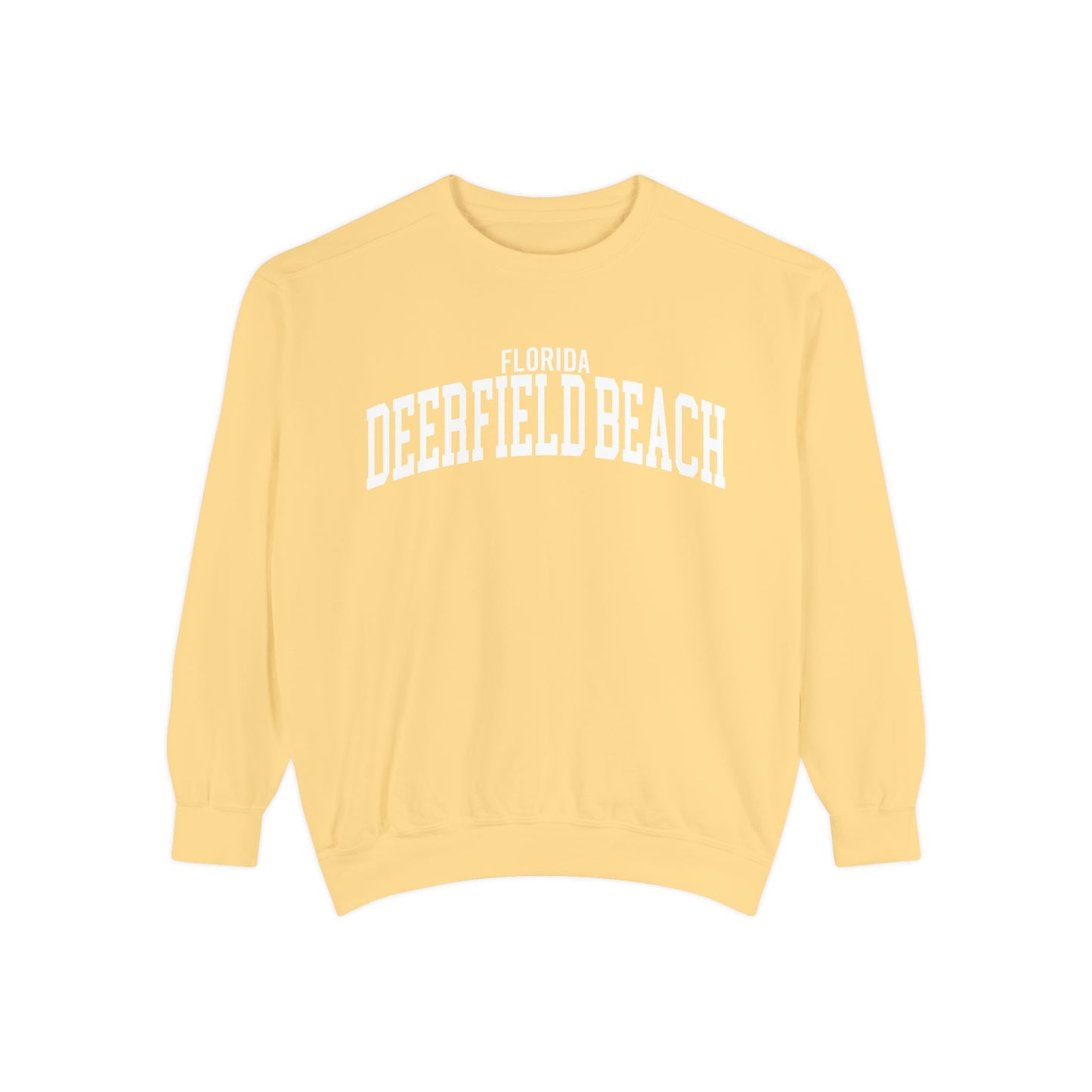 Deerfield Beach Florida Comfort Colors Sweatshirt