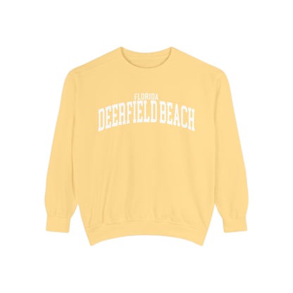 Deerfield Beach Florida Comfort Colors Sweatshirt