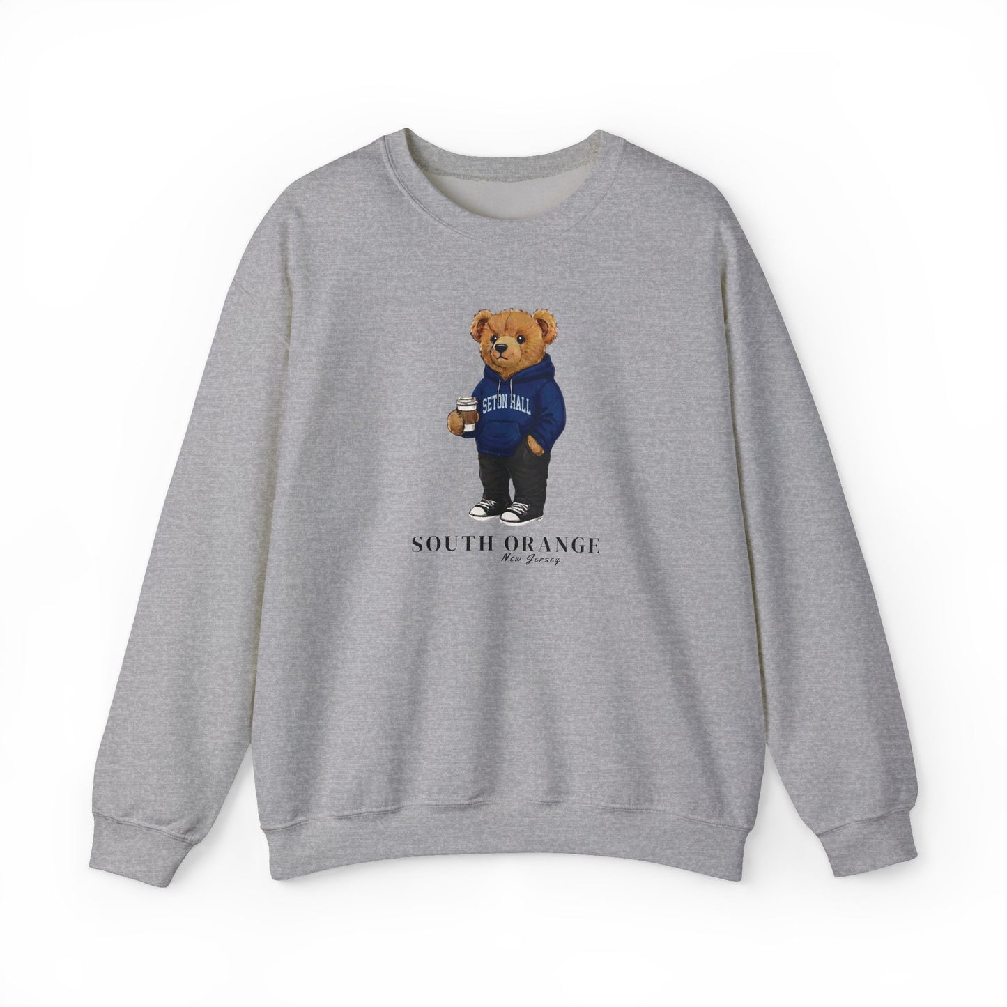 South Orange, New Jersey Teddy Bear Crewneck Sweatshirt