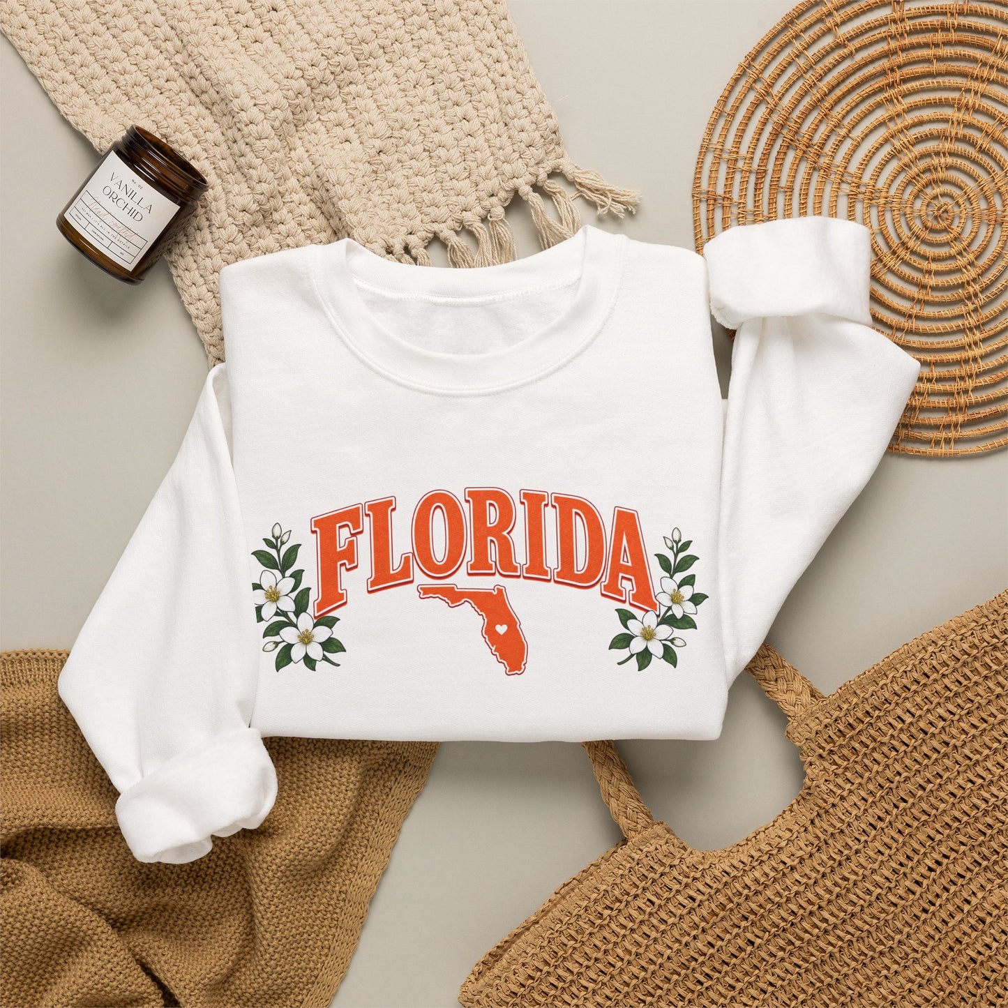 Florida Floral Sweatshirt