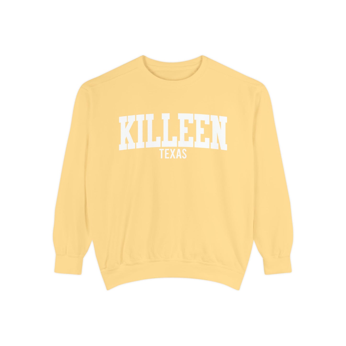 Killeen Texas Comfort Colors Sweatshirt