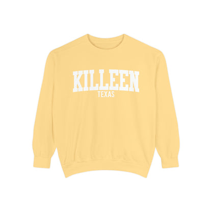 Killeen Texas Comfort Colors Sweatshirt