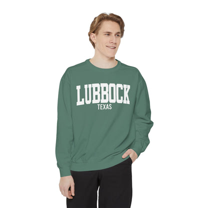 Lubbock Texas Comfort Colors Sweatshirt