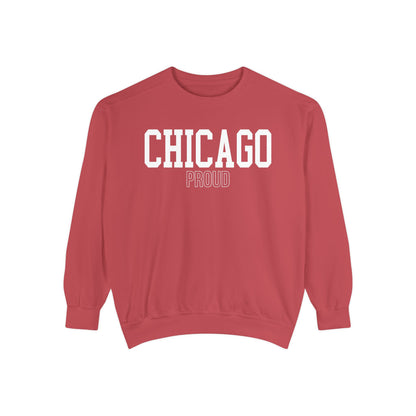 Chicago Proud Comfort Colors Sweatshirt