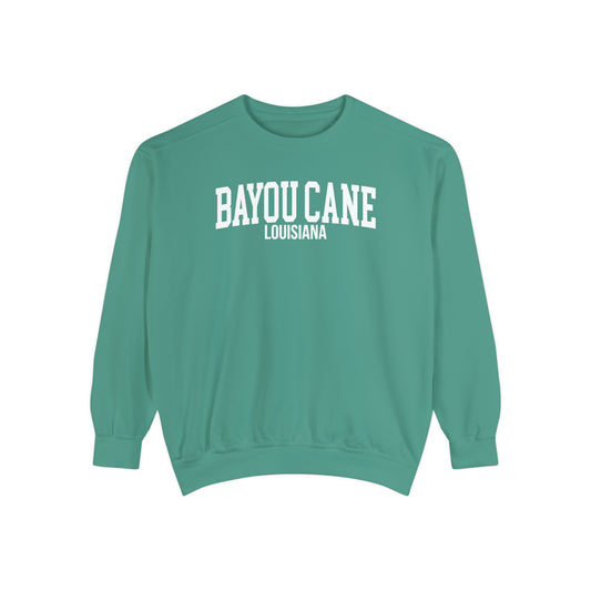 Bayou Cane Louisiana Comfort Colors Sweatshirt