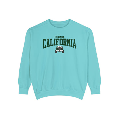 Fontana California Jeep Comfort Colors Sweatshirt