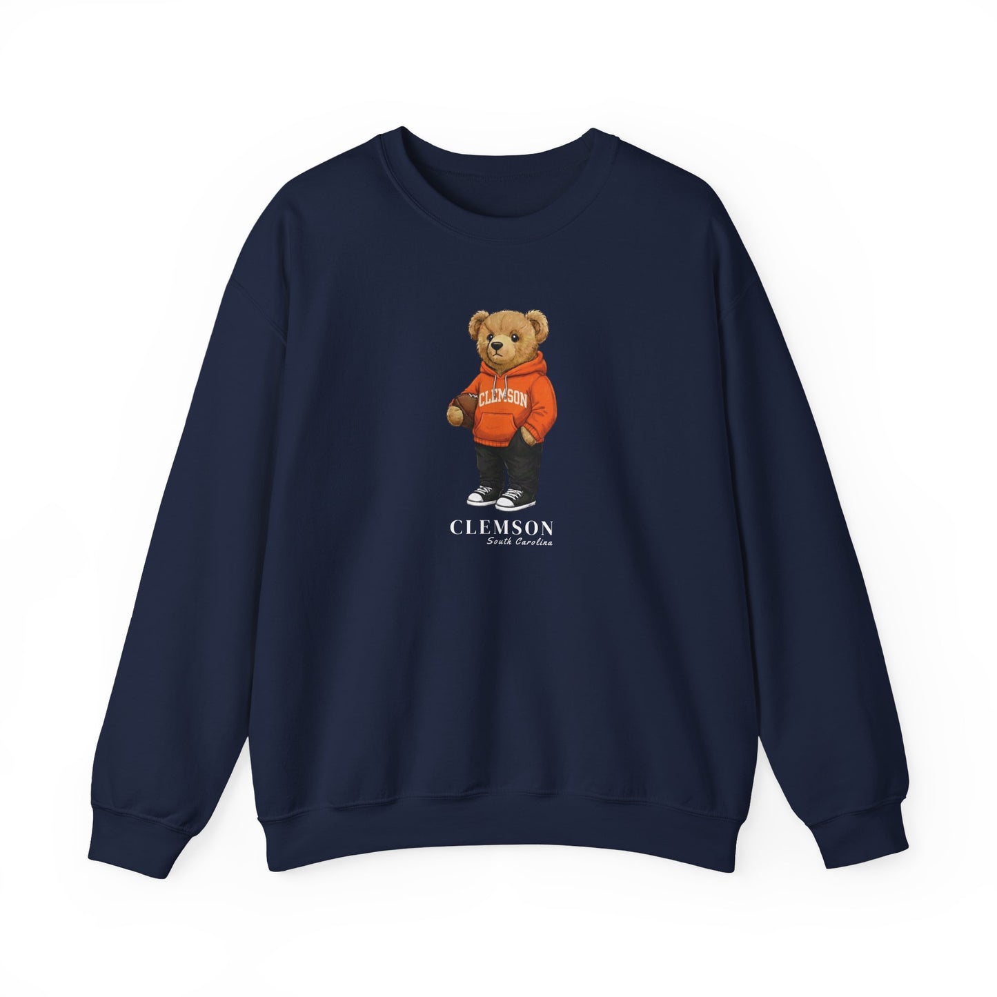 Clemson, South Carolina Teddy Bear Crewneck Sweatshirt