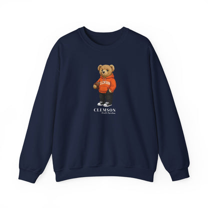 Clemson, South Carolina Teddy Bear Crewneck Sweatshirt