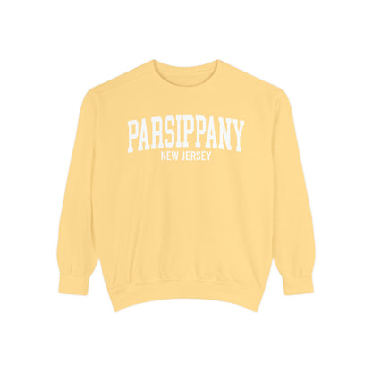 Parsippany New Jersey Comfort Colors Sweatshirt