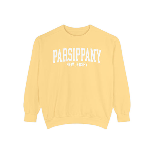 Parsippany New Jersey Comfort Colors Sweatshirt