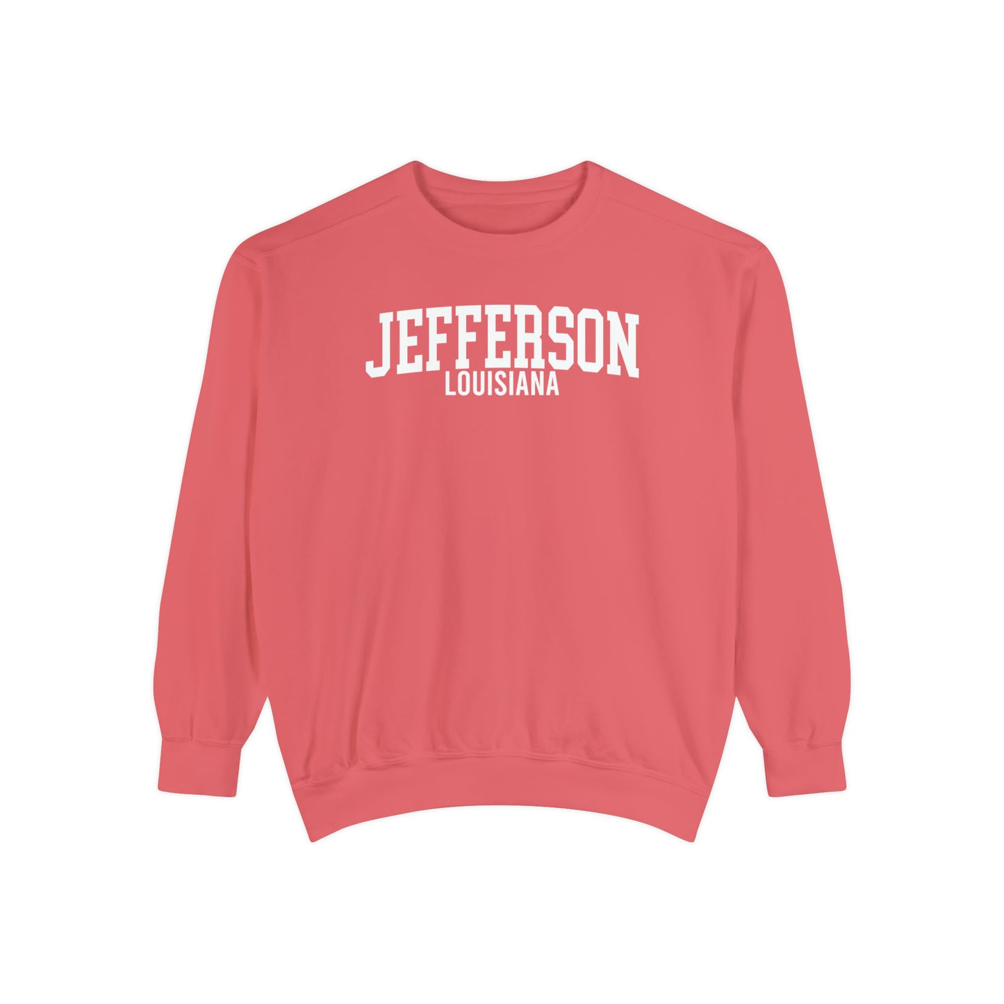 Jefferson Louisiana Comfort Colors Sweatshirt
