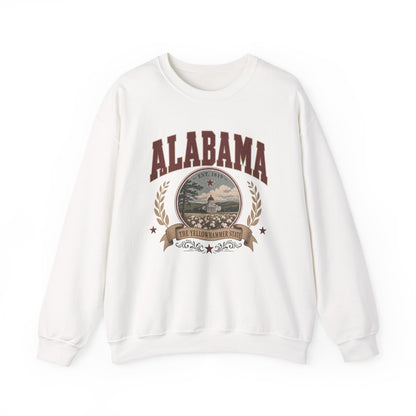 Vintage Alabama - The Yellowhammer State Crewneck Sweatshirt