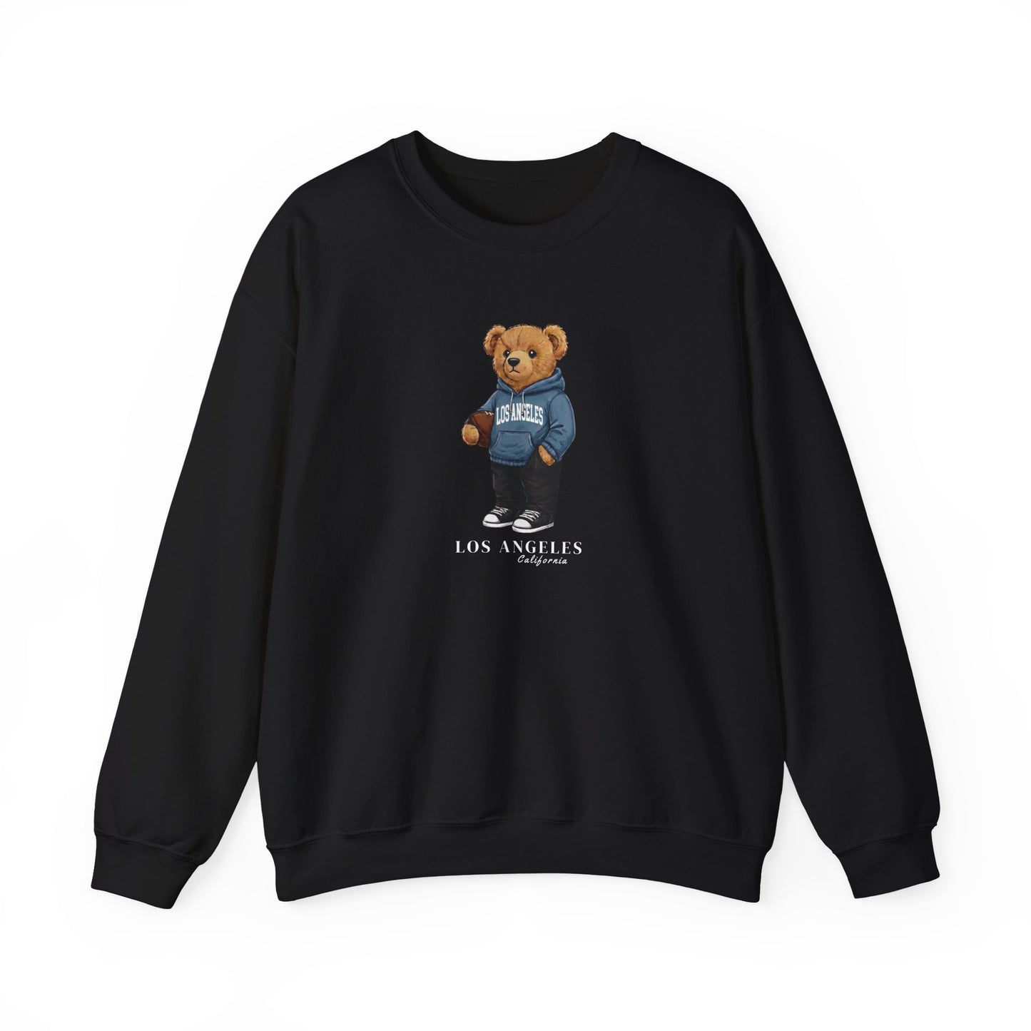Los Angeles, California Teddy Bear Crewneck Sweatshirt