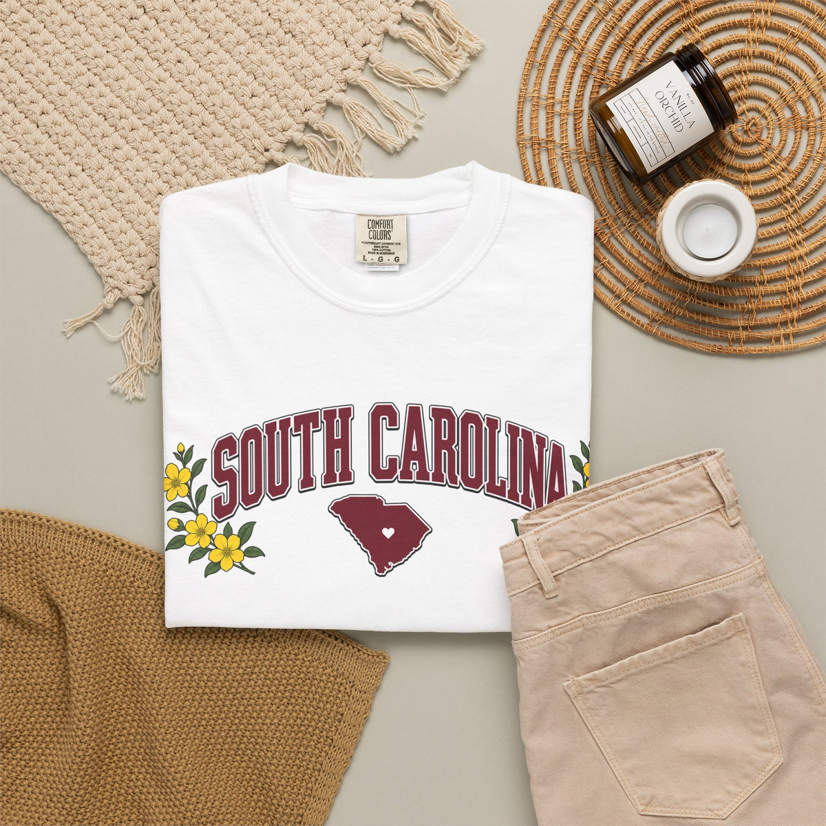 South Carolina Floral T-Shirt