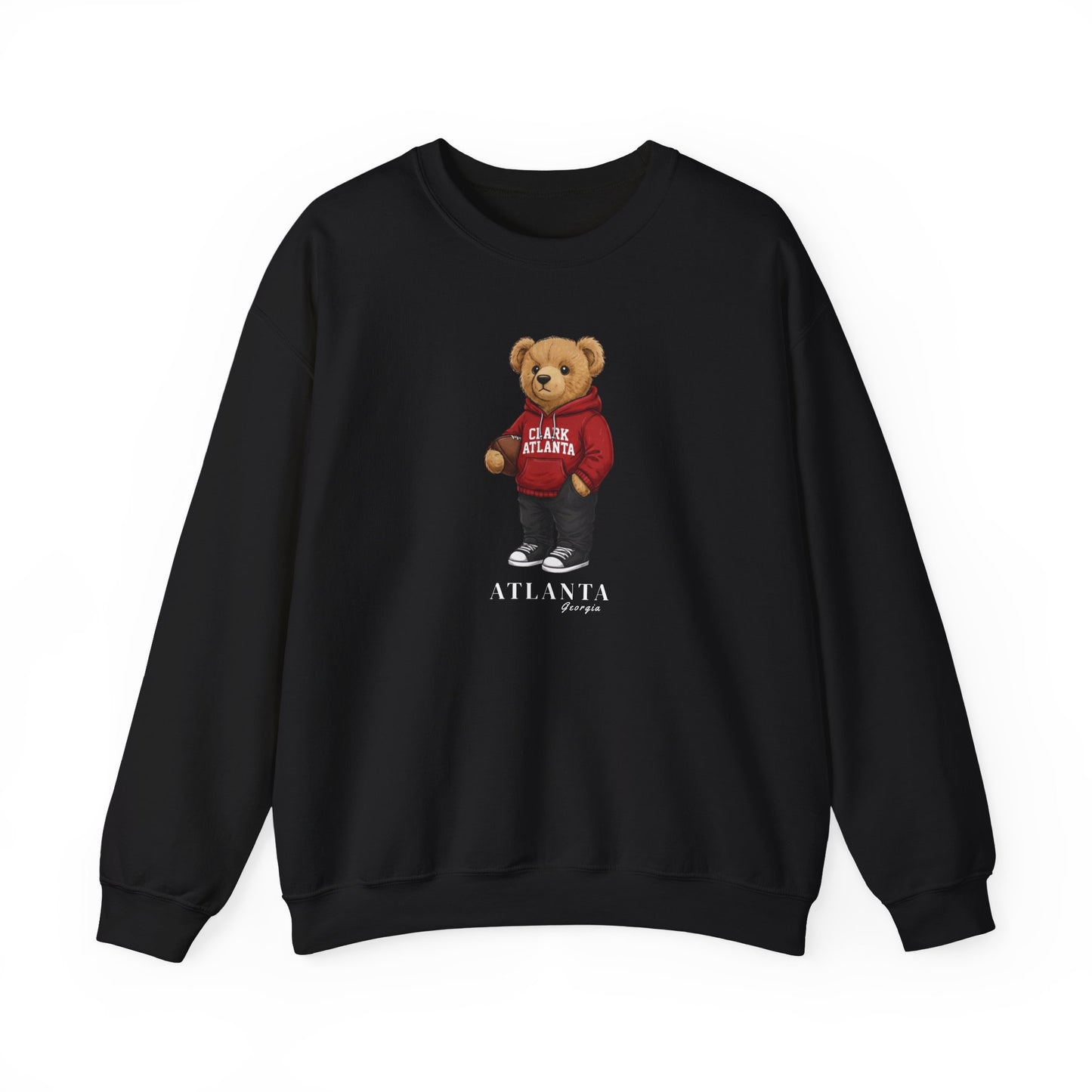 Atlanta, Georgia Teddy Bear Crewneck Sweatshirt