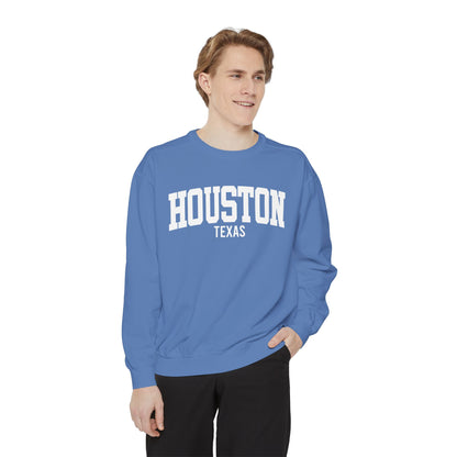 Houston Texas Comfort Colors Sweatshirt