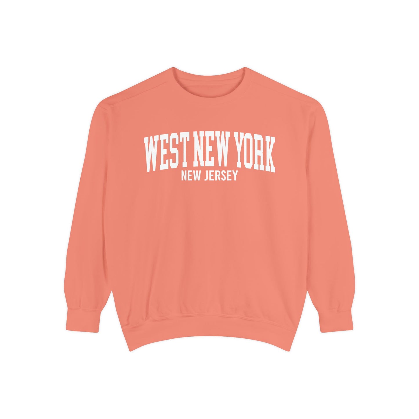 West New York Jersey Comfort Colors Sweatshirt