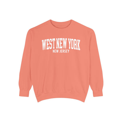 West New York Jersey Comfort Colors Sweatshirt