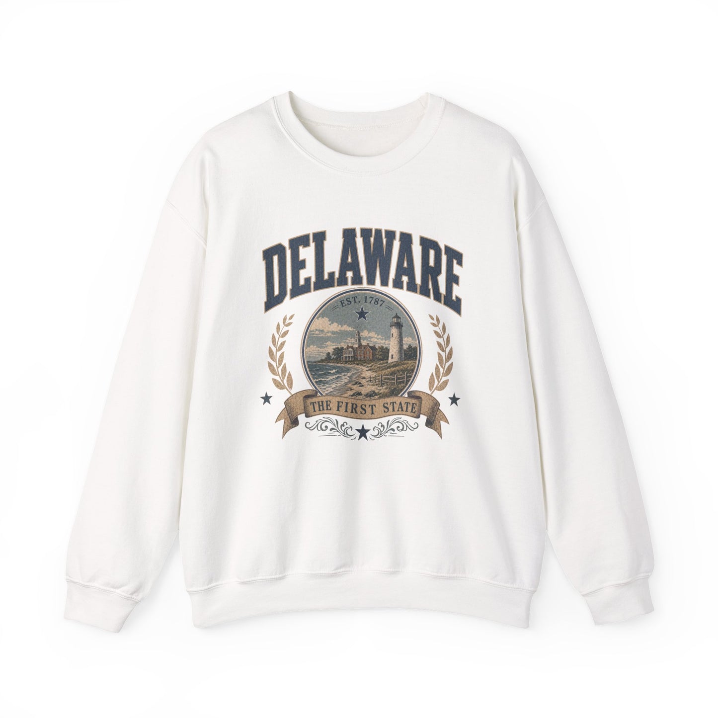 Vintage Delaware Crewneck Sweatshirt