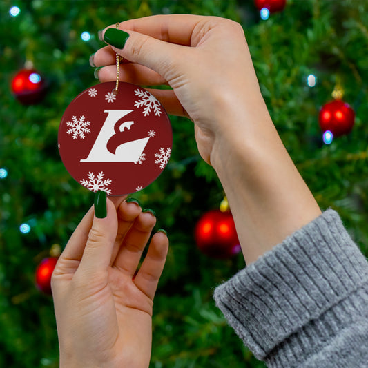 UW La Crosse Ceramic Ornaments