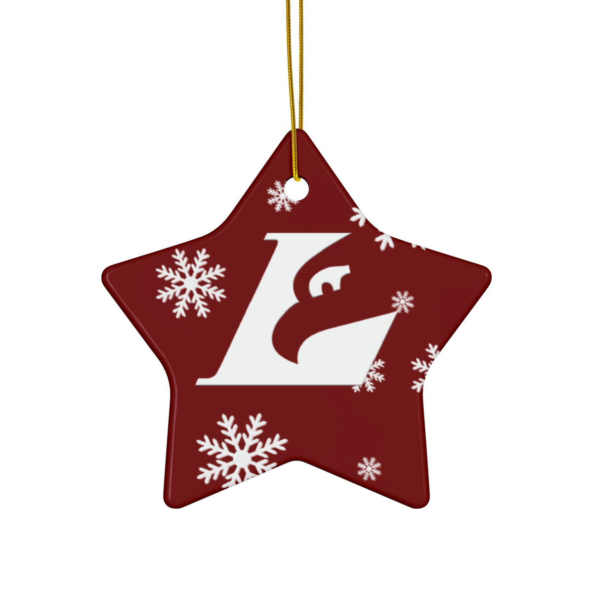 UW La Crosse Ceramic Ornaments