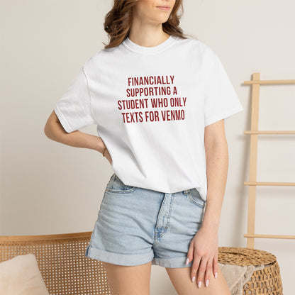 Financially Supporting a Student Who Only Texts for Venmo