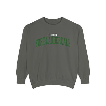 Fort Lauderdale Florida Comfort Colors Sweatshirt