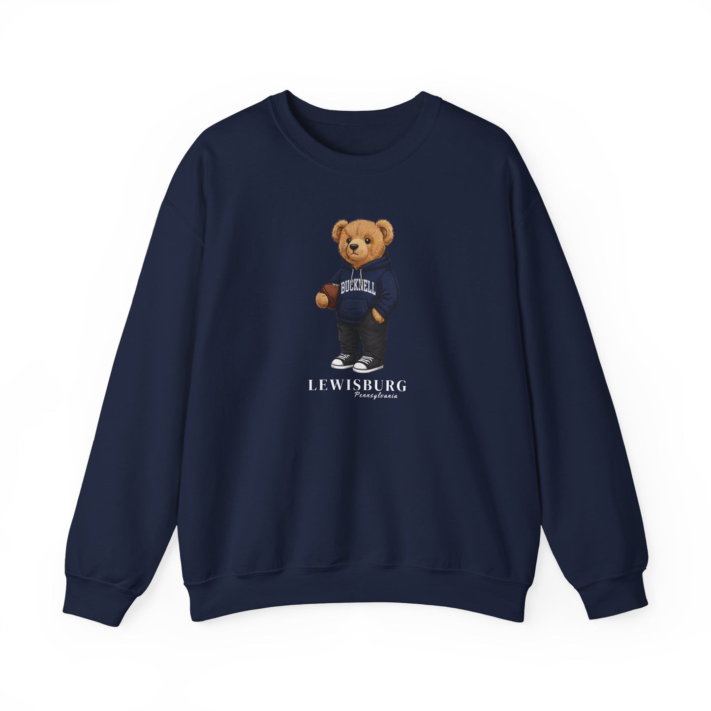 Lewisburg, Pennsylvania Teddy Bear Crewneck Sweatshirt
