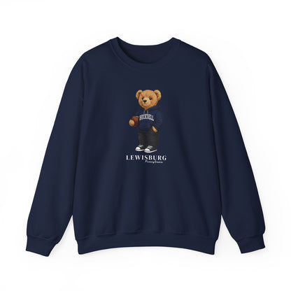 Lewisburg, Pennsylvania Teddy Bear Crewneck Sweatshirt