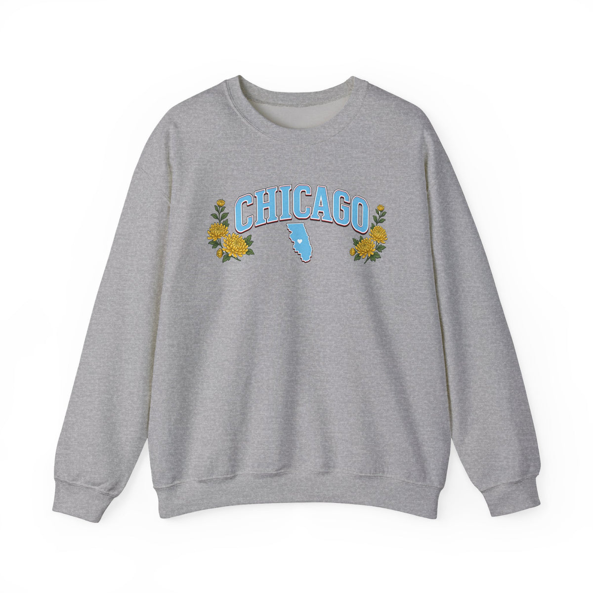 Chicago Floral Sweatshirt