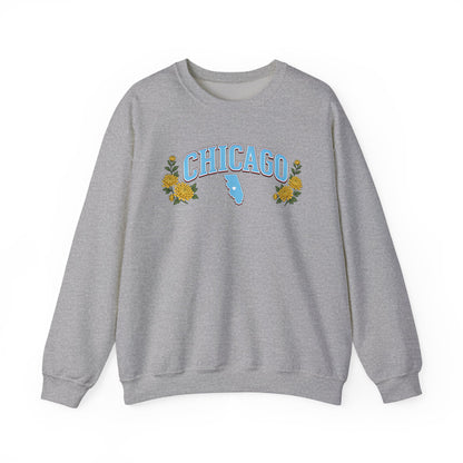 Chicago Floral Sweatshirt