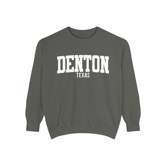 Denton Texas Comfort Colors Sweatshirt