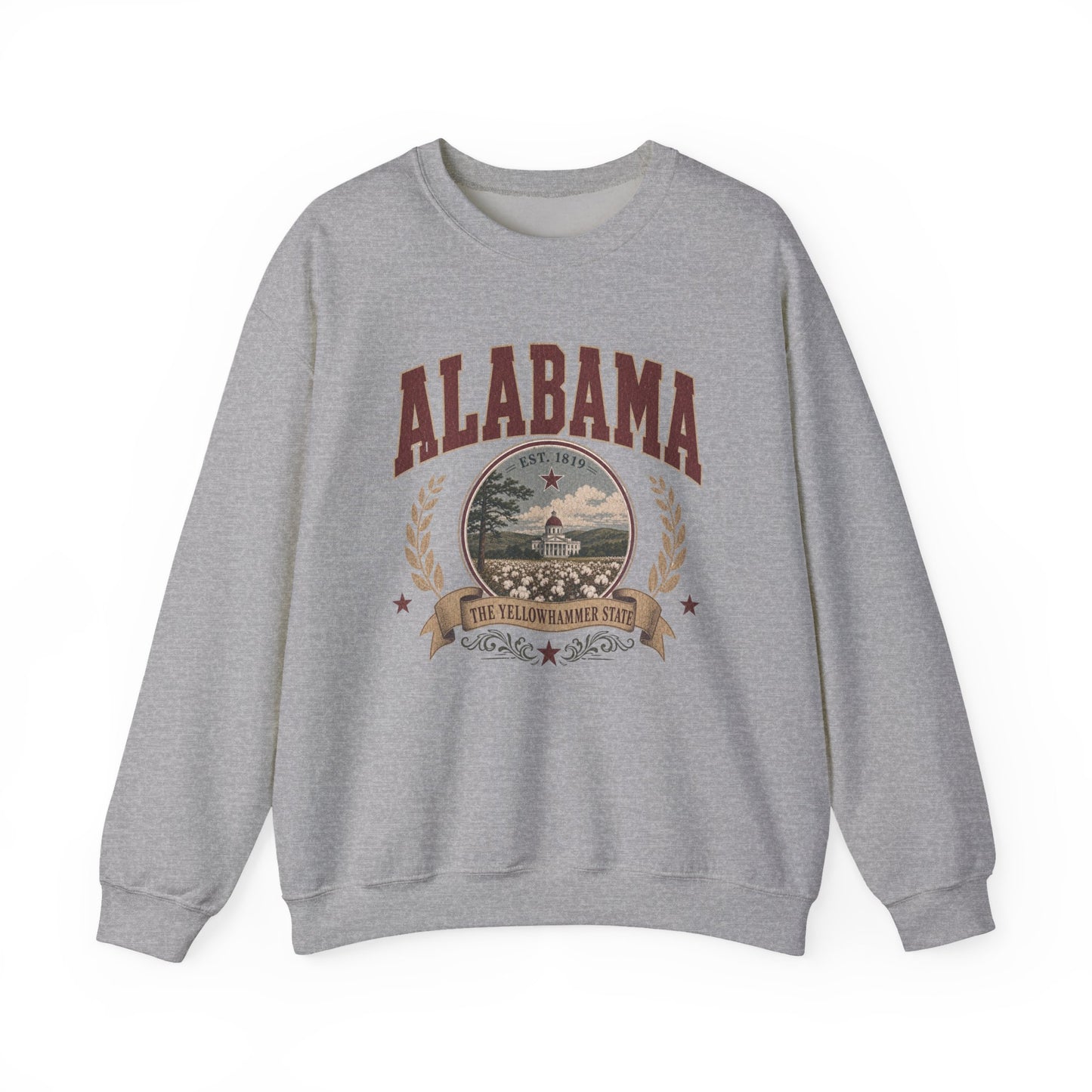 Vintage Alabama - The Yellowhammer State Crewneck Sweatshirt