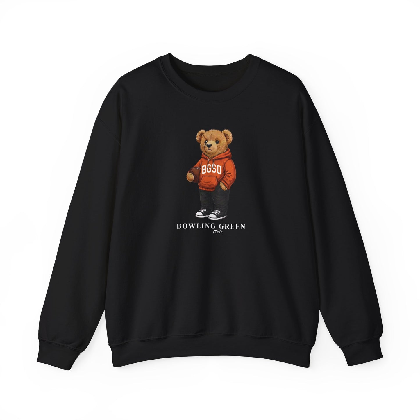 Bowling Green, Ohio Teddy Bear Crewneck Sweatshirt