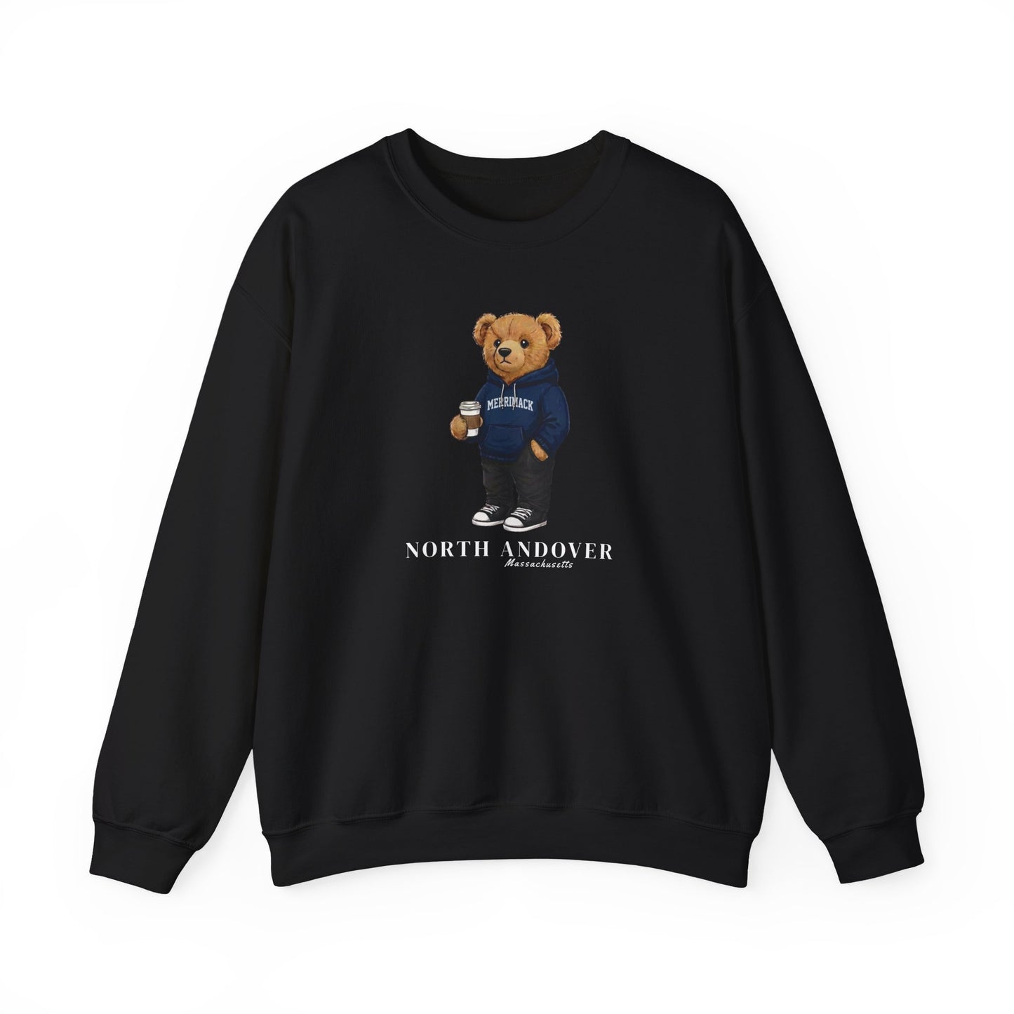 North Andover, Massachusetts Teddy Bear Crewneck Sweatshirt