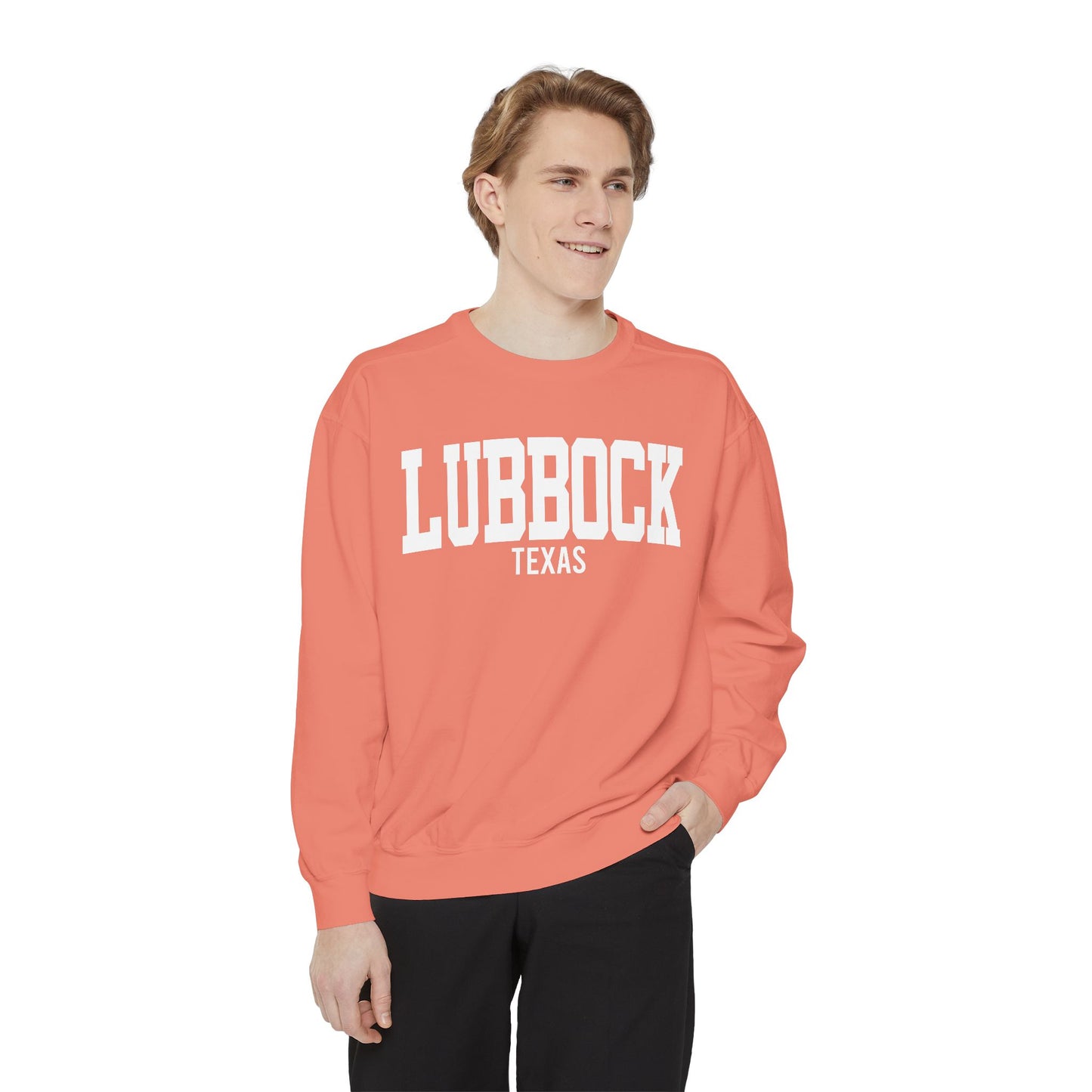 Lubbock Texas Comfort Colors Sweatshirt