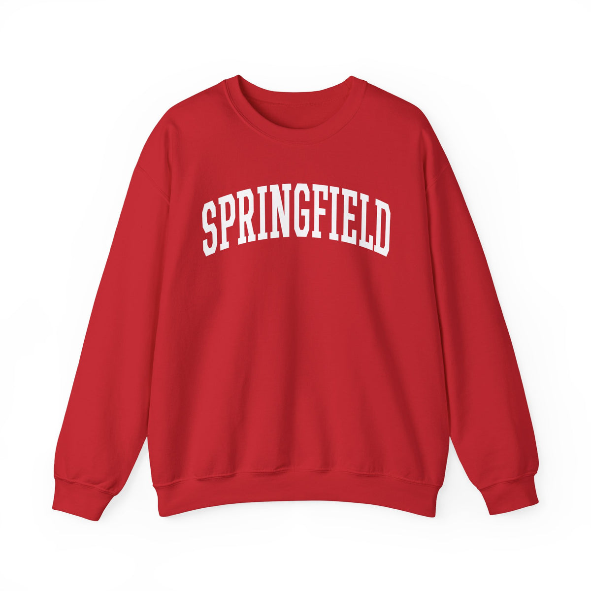 Springfield, Massachusetts Crewneck Sweatshirt