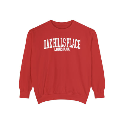 Oak Hills Place Louisiana Comfort Colors Sweatshirt