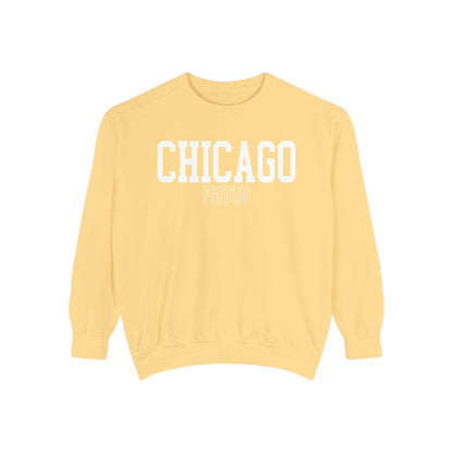 Chicago Proud Comfort Colors Sweatshirt
