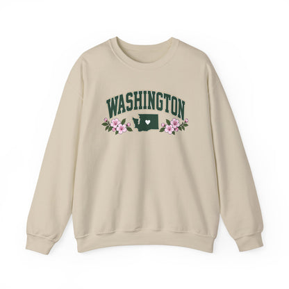 Washington Floral Sweatshirt
