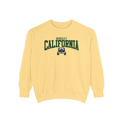 Berkeley California Jeep Comfort Colors Sweatshirt