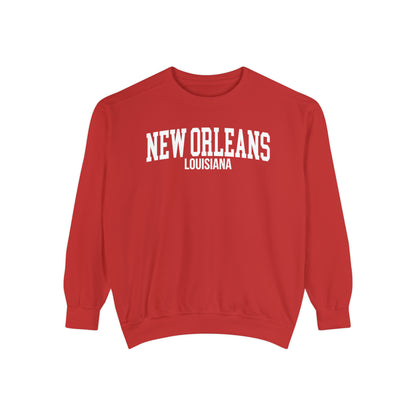 New Orleans Louisiana Comfort Colors Sweatshirt