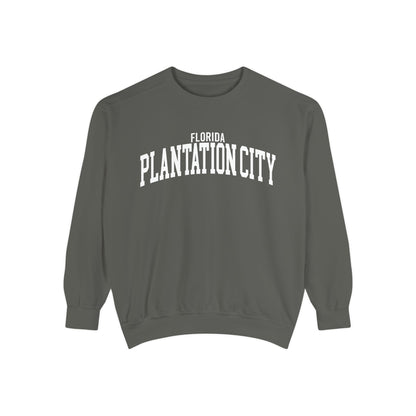 Plantation City Florida Comfort Colors Sweatshirt