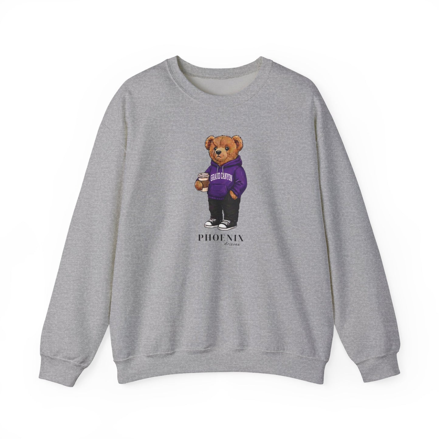 Phoenix, Arizona Teddy Bear Crewneck Sweatshirt